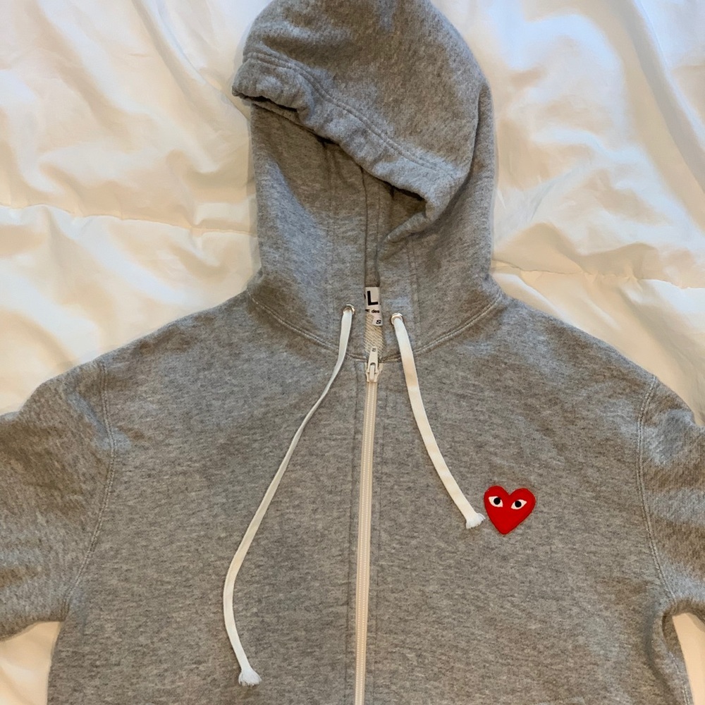 Comme Des Garçons Play Zip-up Hoodie